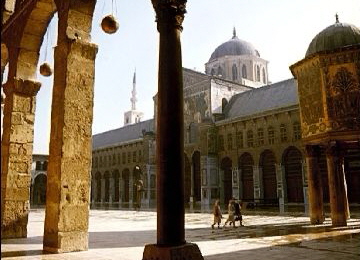 Die Ummayaden-Moschee in Damaskus